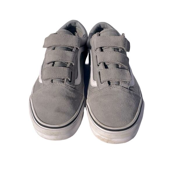 Vans Old Skool V Suede Canvas Drizzle Grey Size 6.5 Men’s - Picture 2 of 12